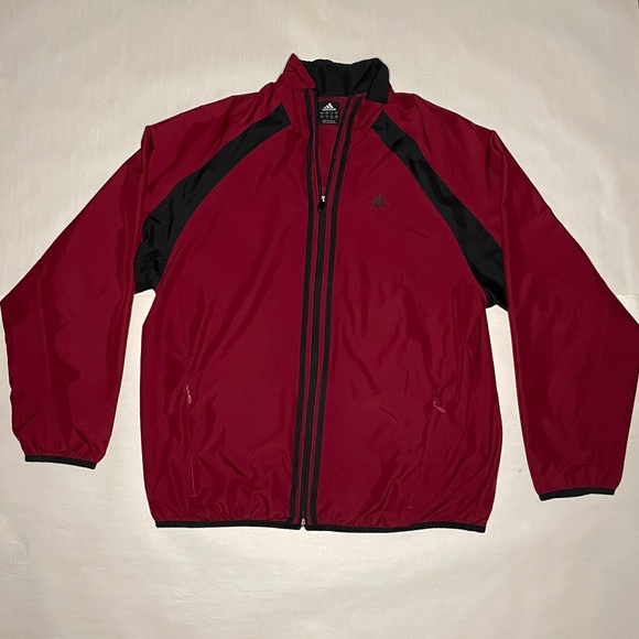 adidas Other - Red Adidas Windbreaker